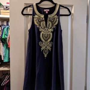 Lilly Pulitzer Aruba embroidered shift dress
